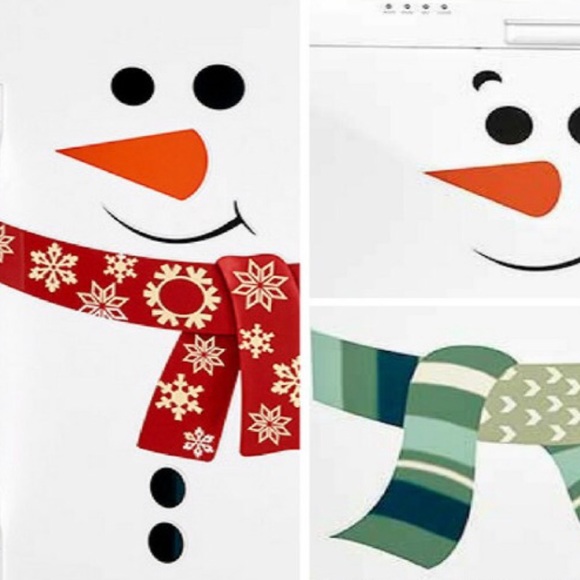 NWT! Christmas | Red Jumbo Snowman Magnet - Picture 5 of 5